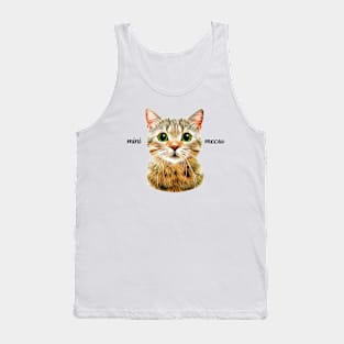 mini meow Tank Top